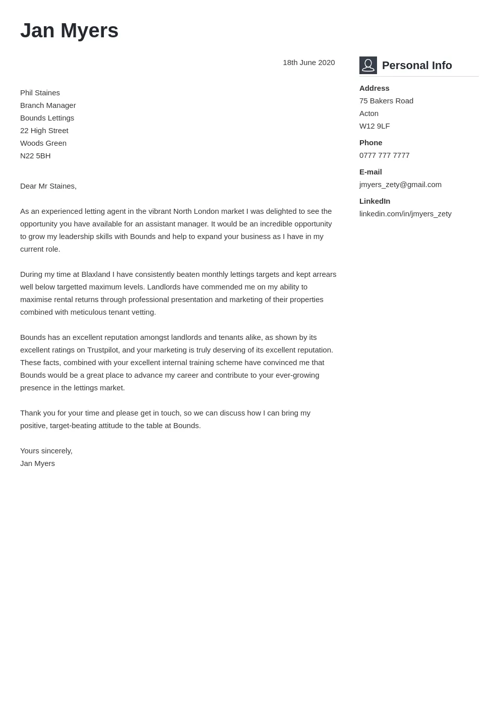40254 cover letter examples