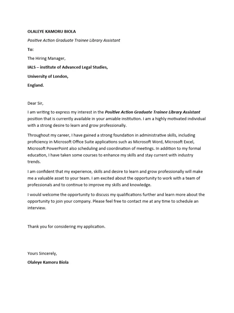 40254 cover letter writing