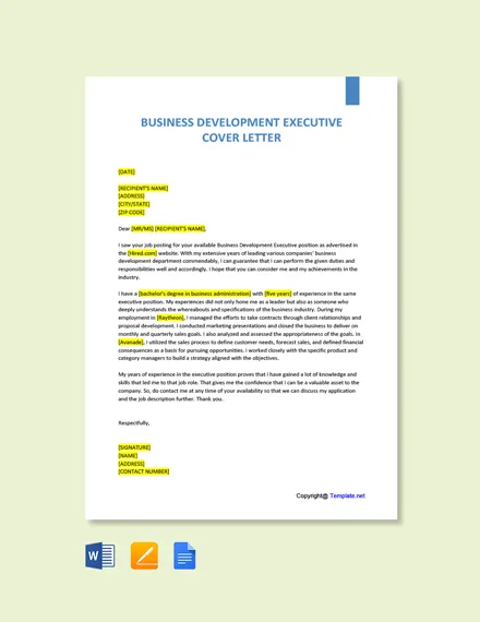 40260 director development cover letter