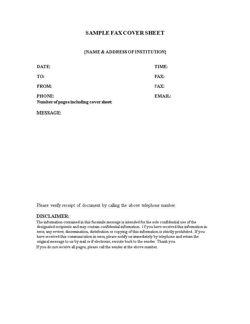 40261 fax cover letter template 3