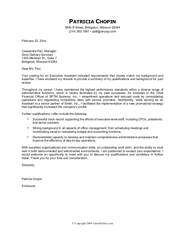 40268 cover letter quantify