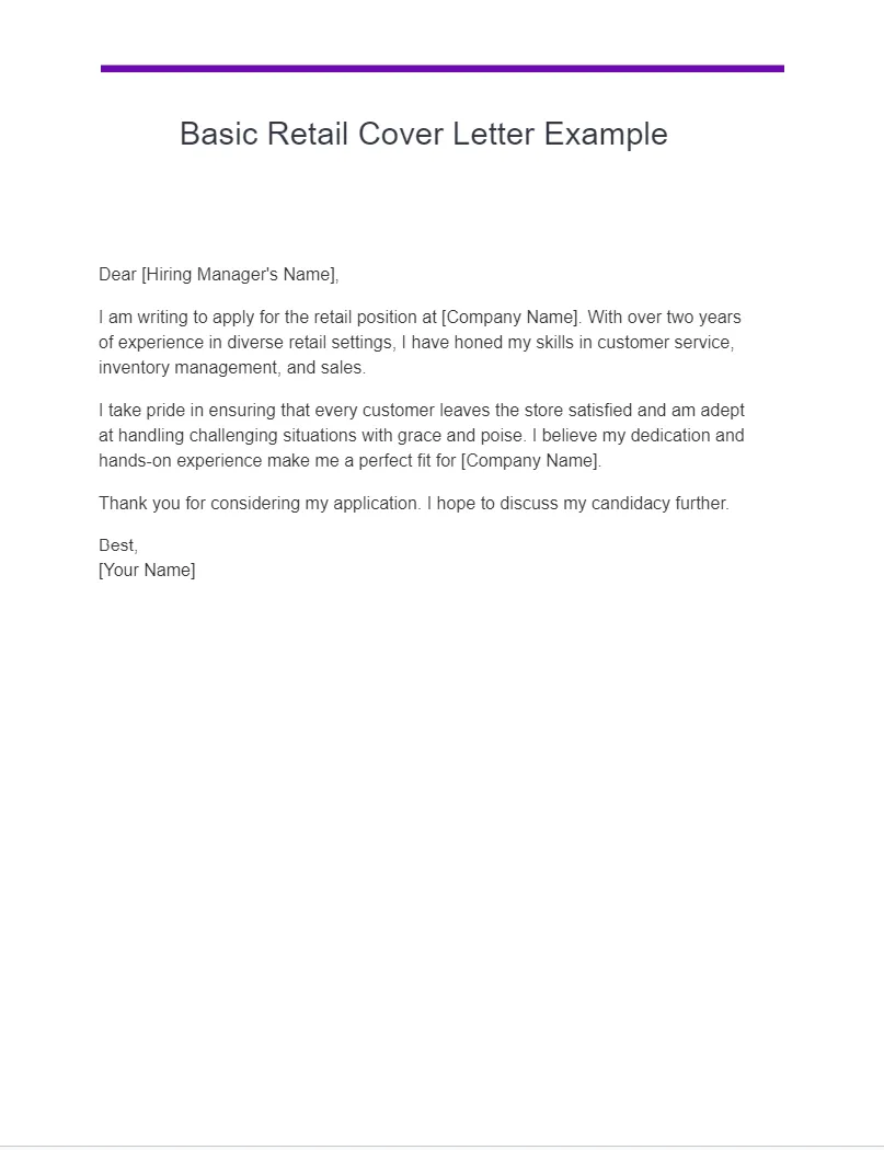 40269 retail cover letter mistakes