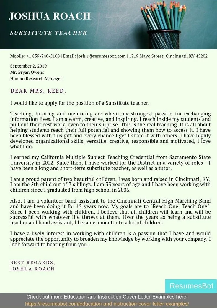 40270 proofreading cover letter