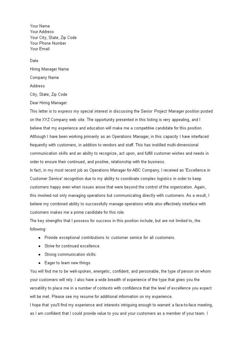 40271 cover letter project manager 6