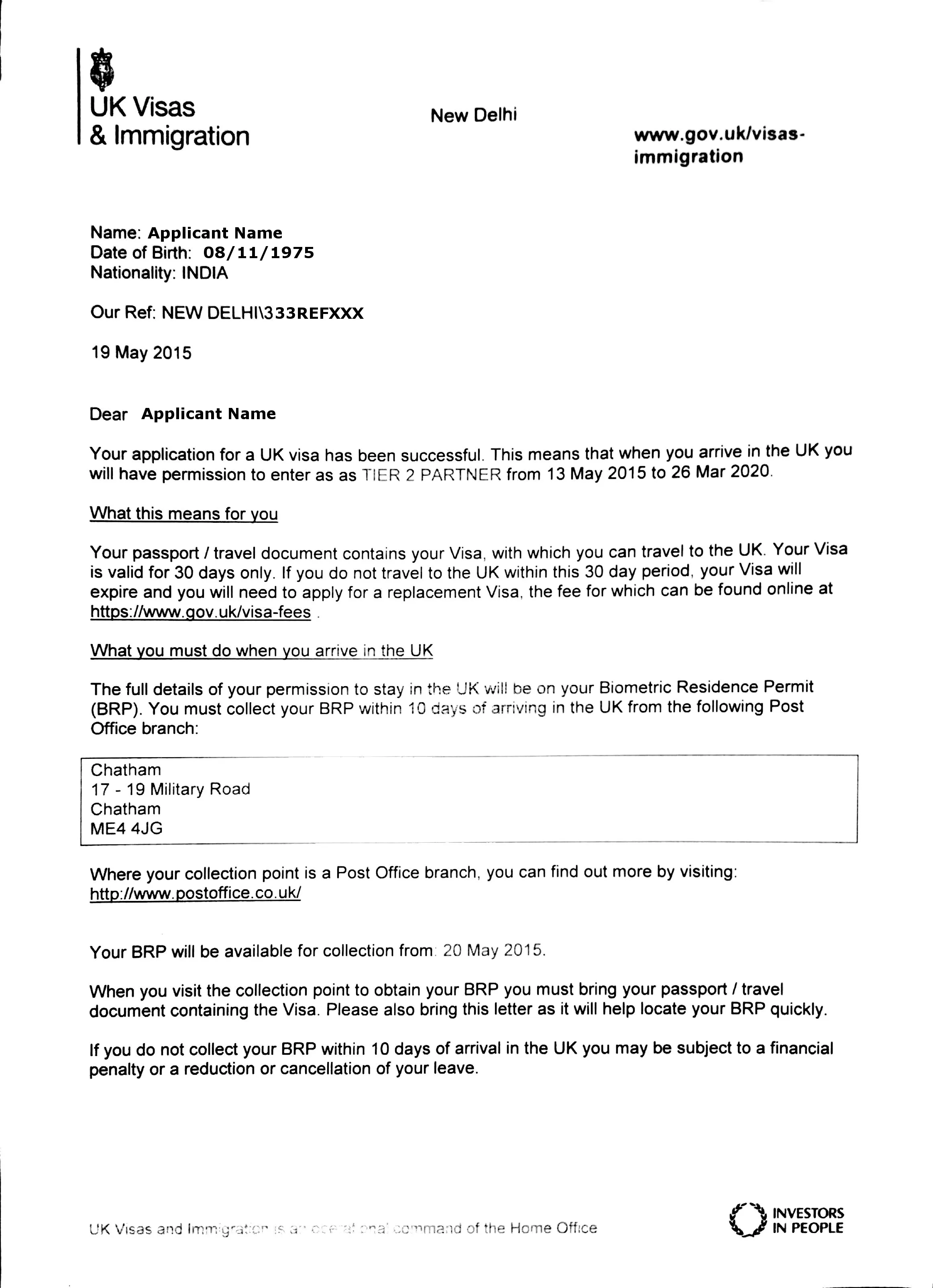 40274 uk visa application cover letter