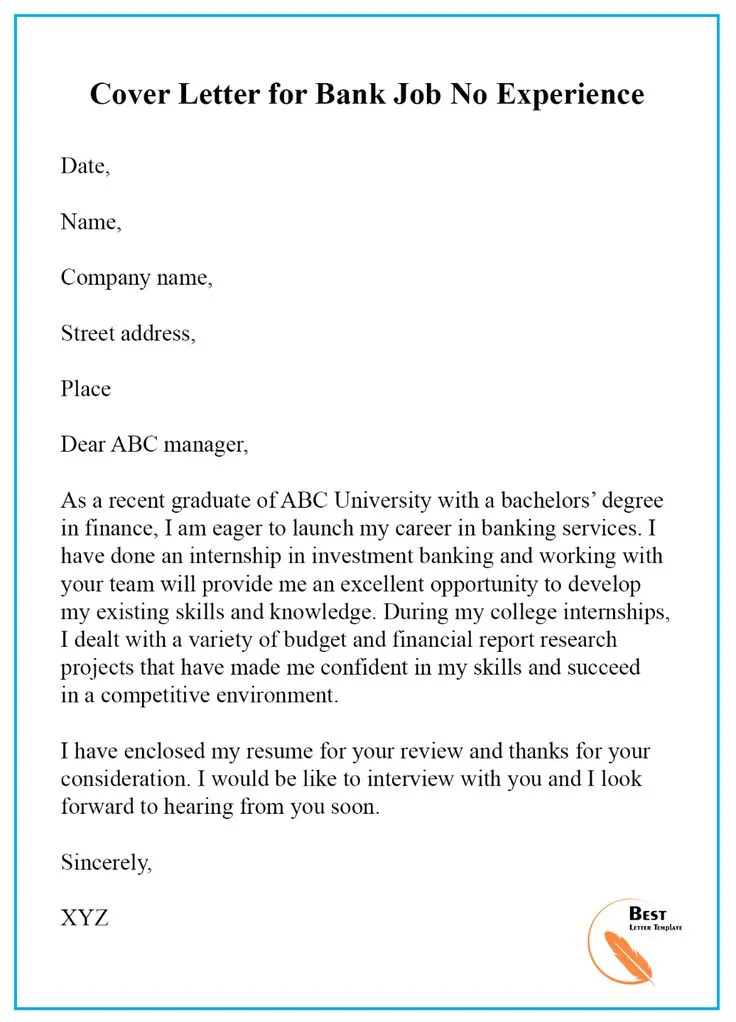 40279 bank cover letter template formatting