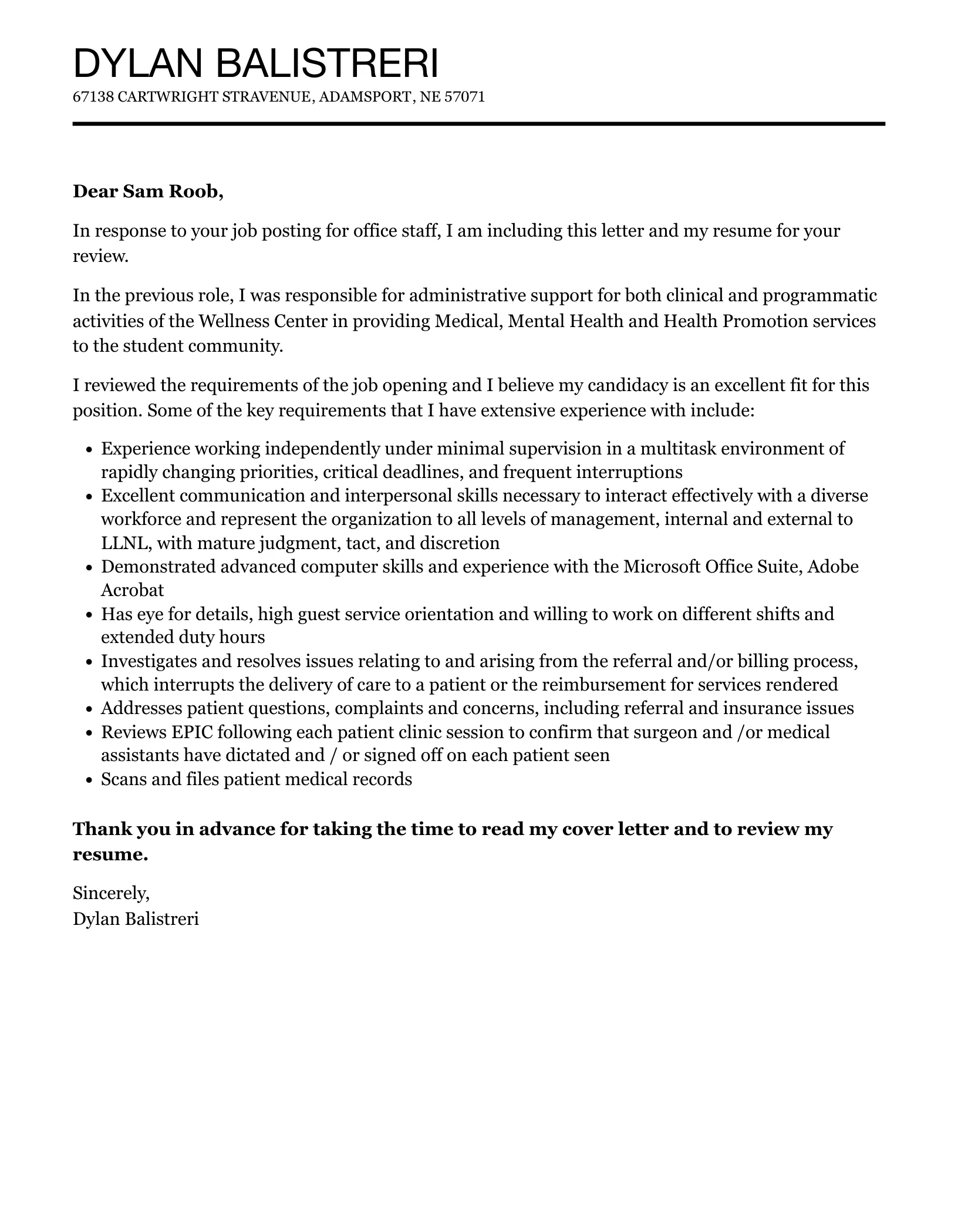 40282 cover letter mistakes