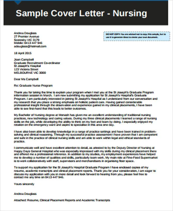 40284 cover letter formatting