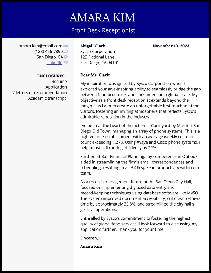 40288 cover letter front desk agent 6