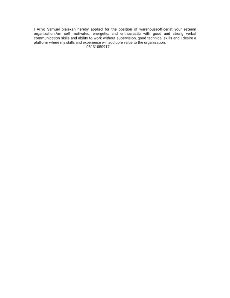 40291 cover letter customization