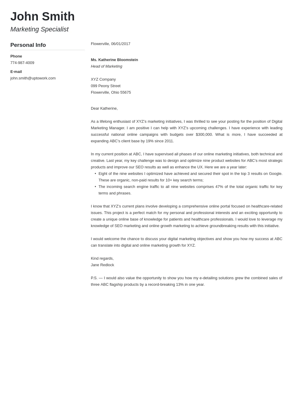40293 cover letter key components