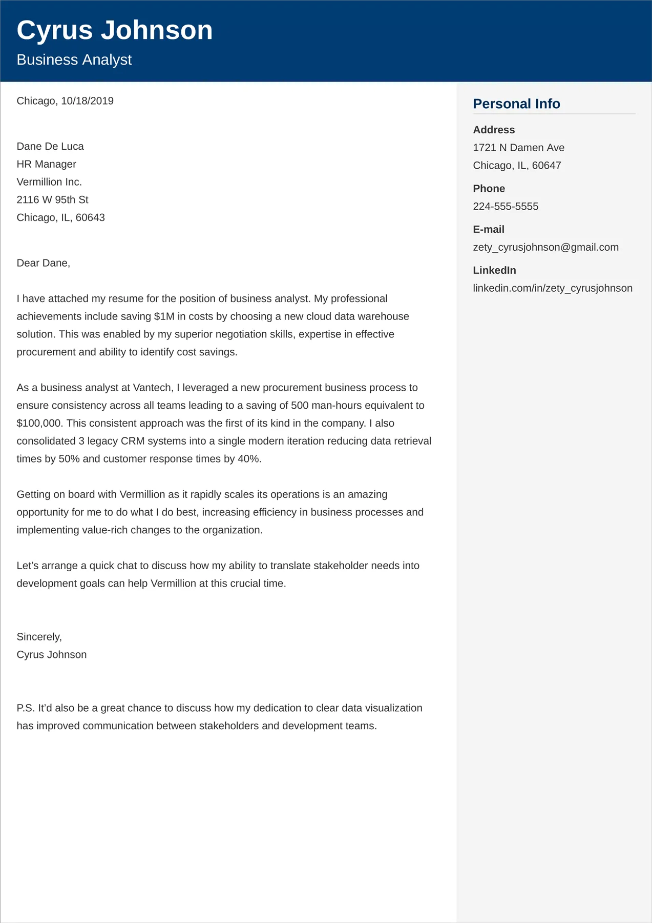 40294 cover letter body paragraph