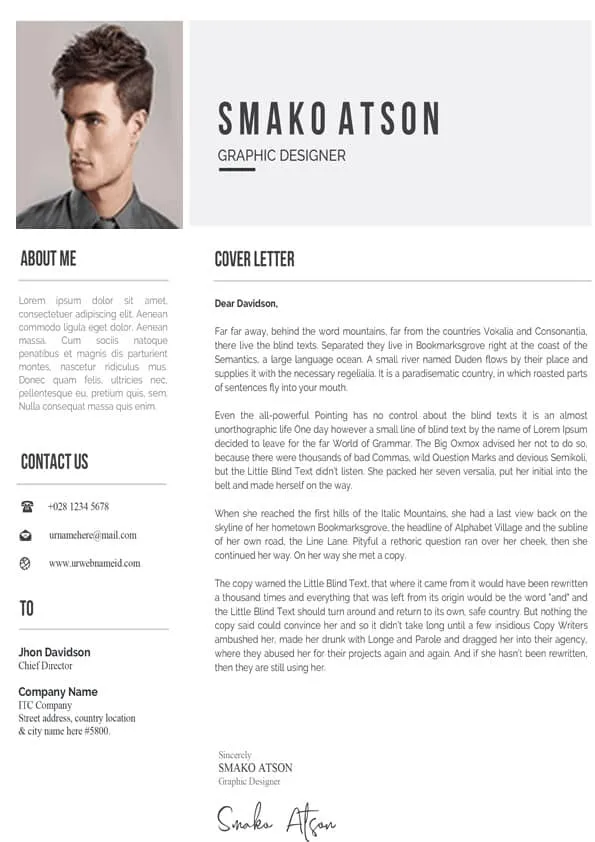 40296 cover letter format