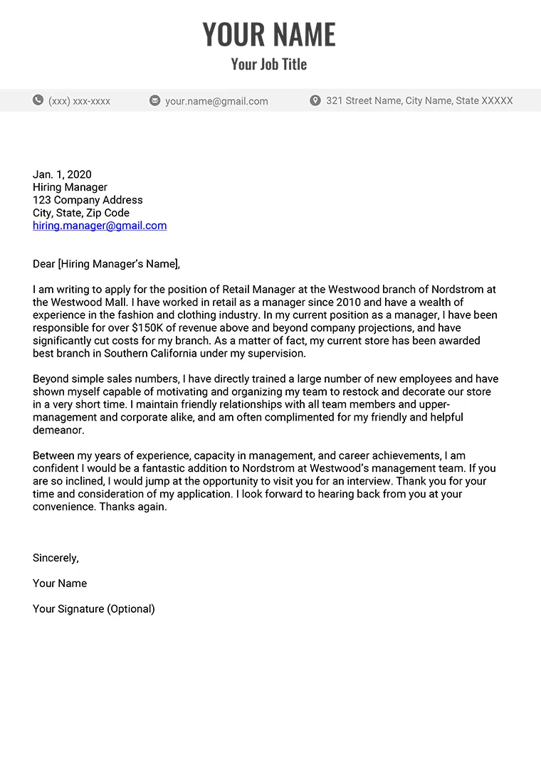 40296 proofreading cover letter