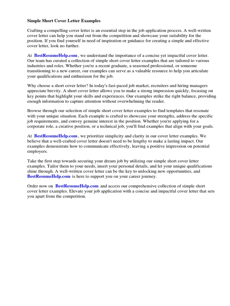 40301 brief cover letter intro