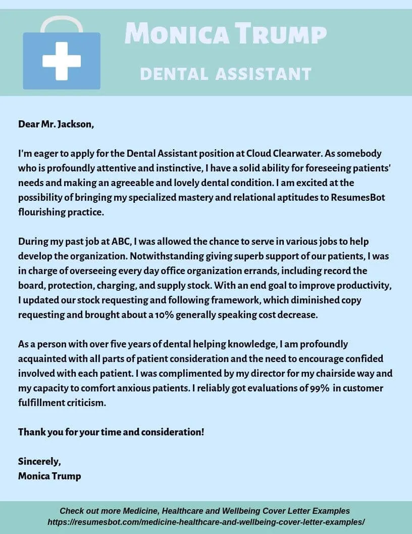 40302 cover letter formatting