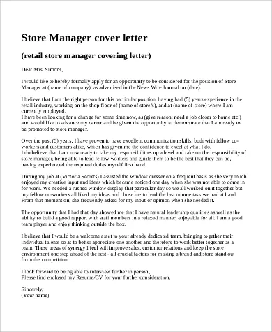 40307 customize cover letter