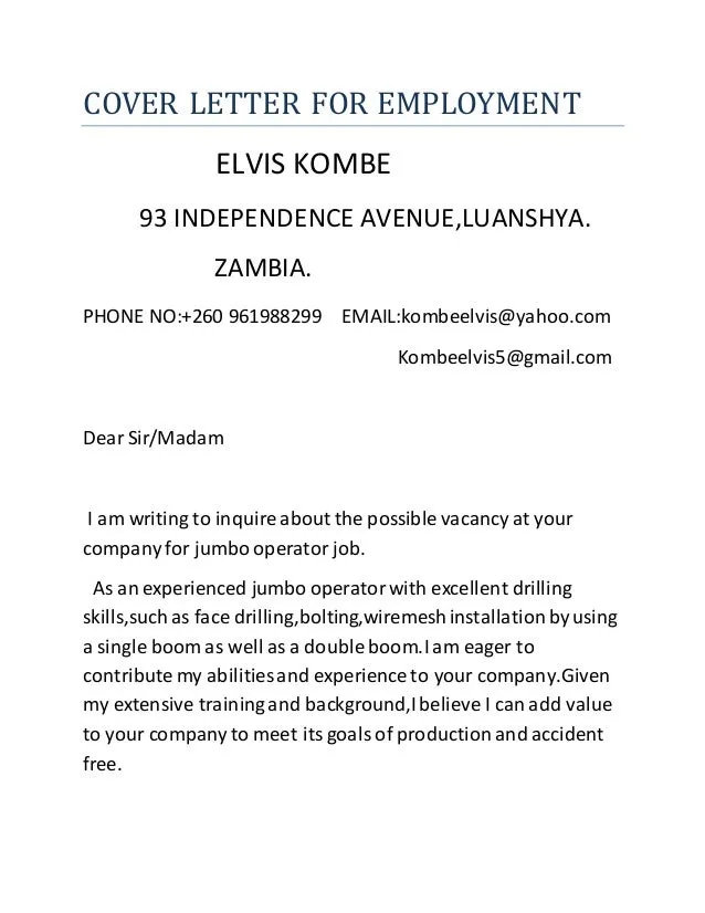 40314 tailoring letter