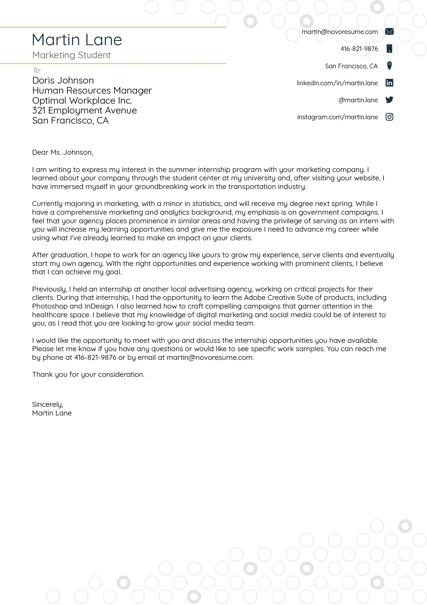 40317 cover letter mistakes