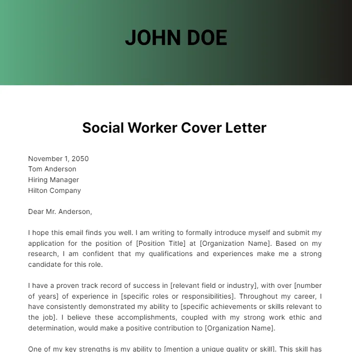 40320 social worker achievements