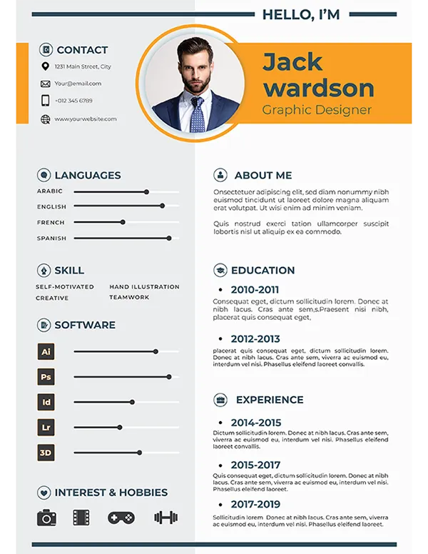 40324 best fonts resume