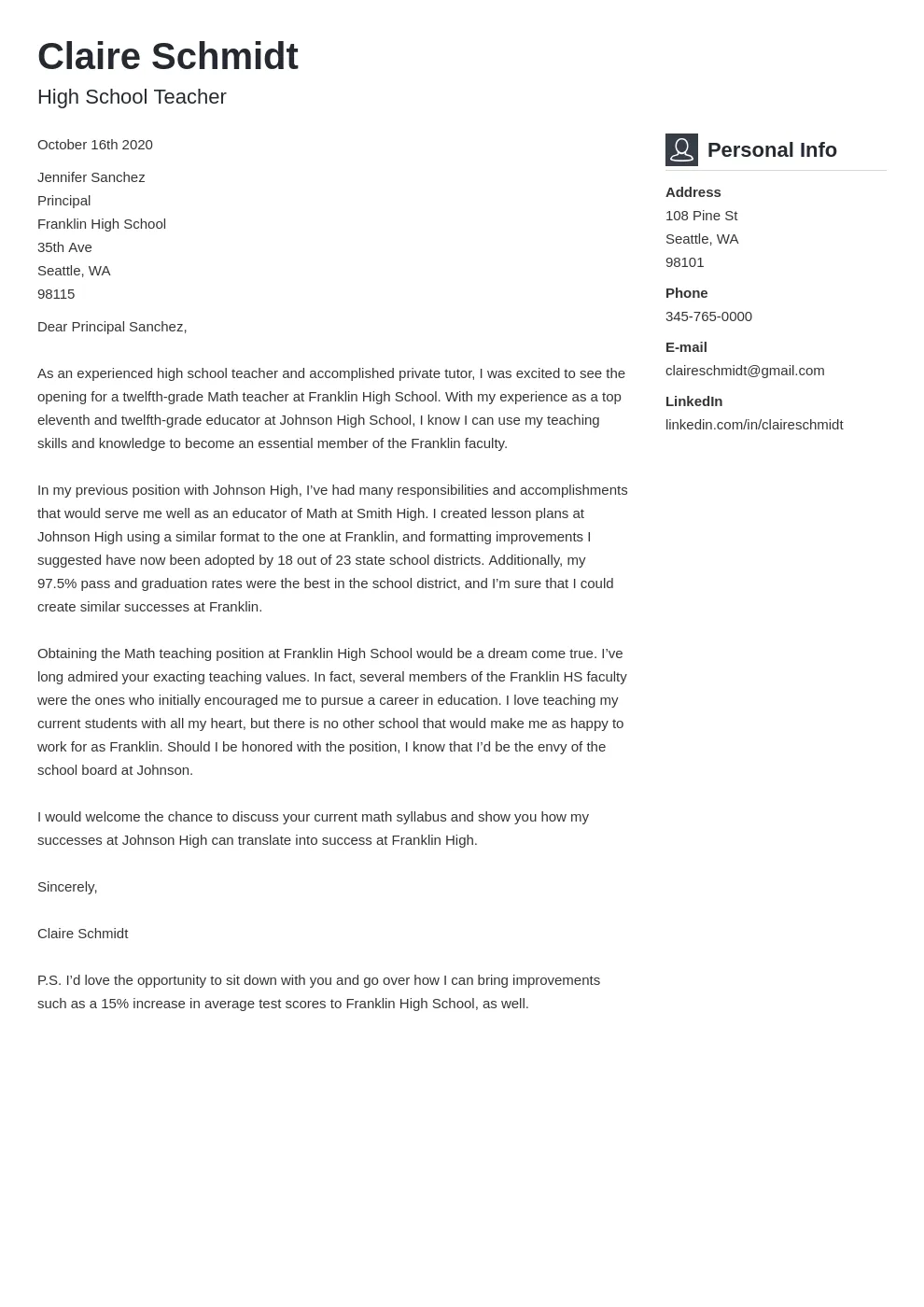 40327 cover letter skills