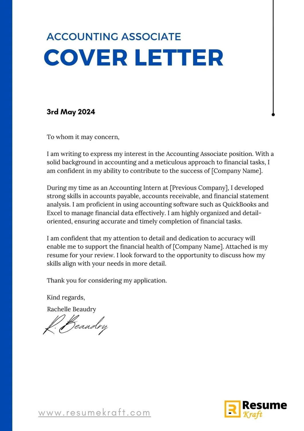 40329 cover letter format