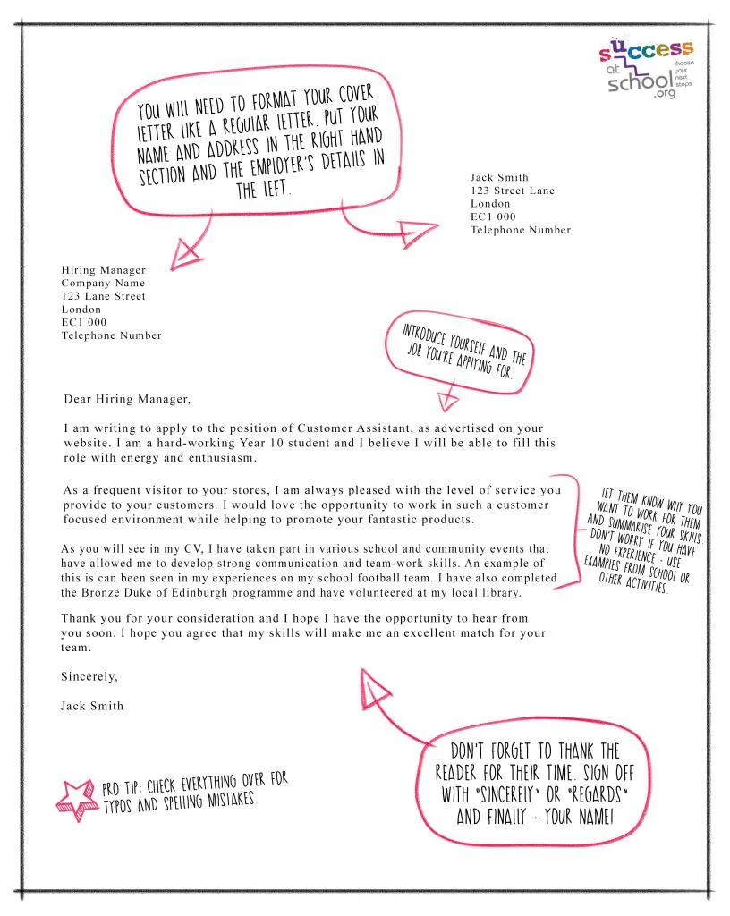 40349 contact information cover letter