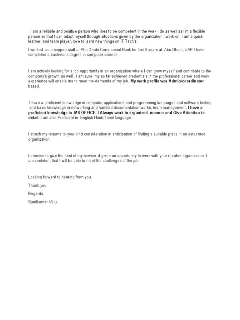 40349 cover letter structure