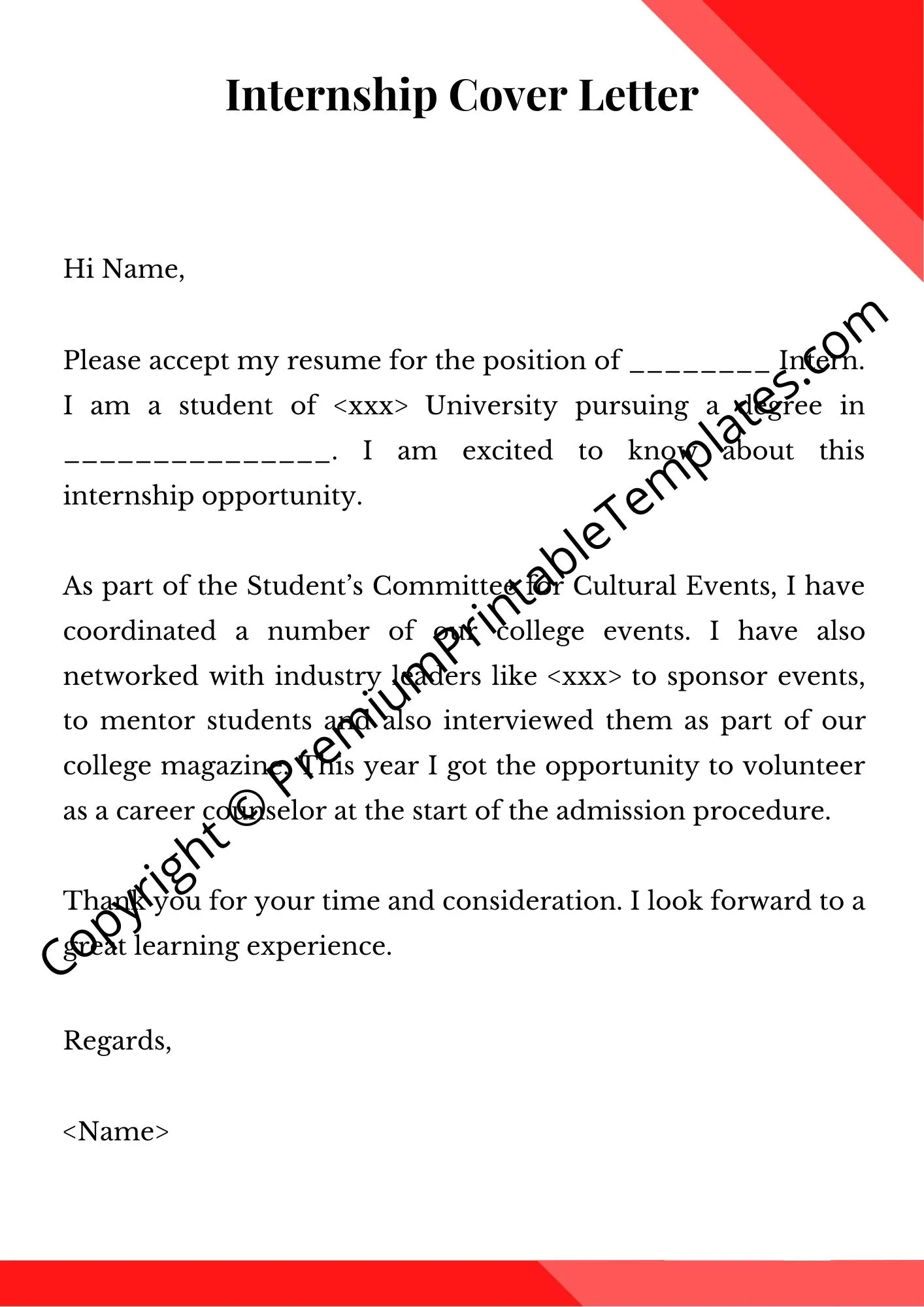40351 cover letter opening paragraph