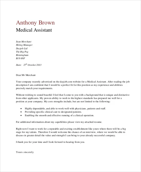 40359 cover letter tips