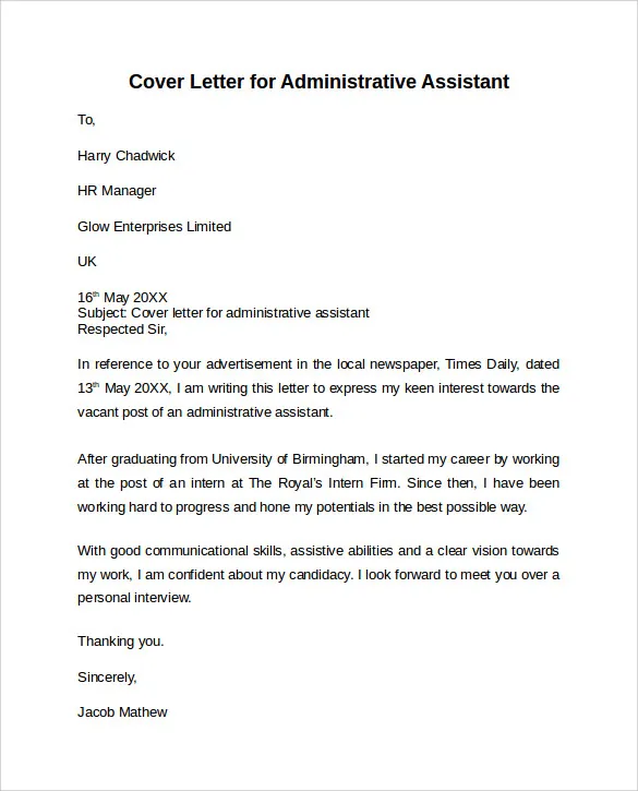 40363 admin assistant skills