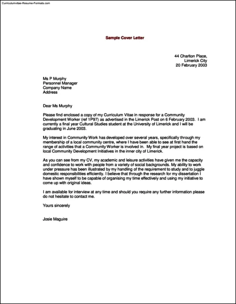 40373 chronological resume