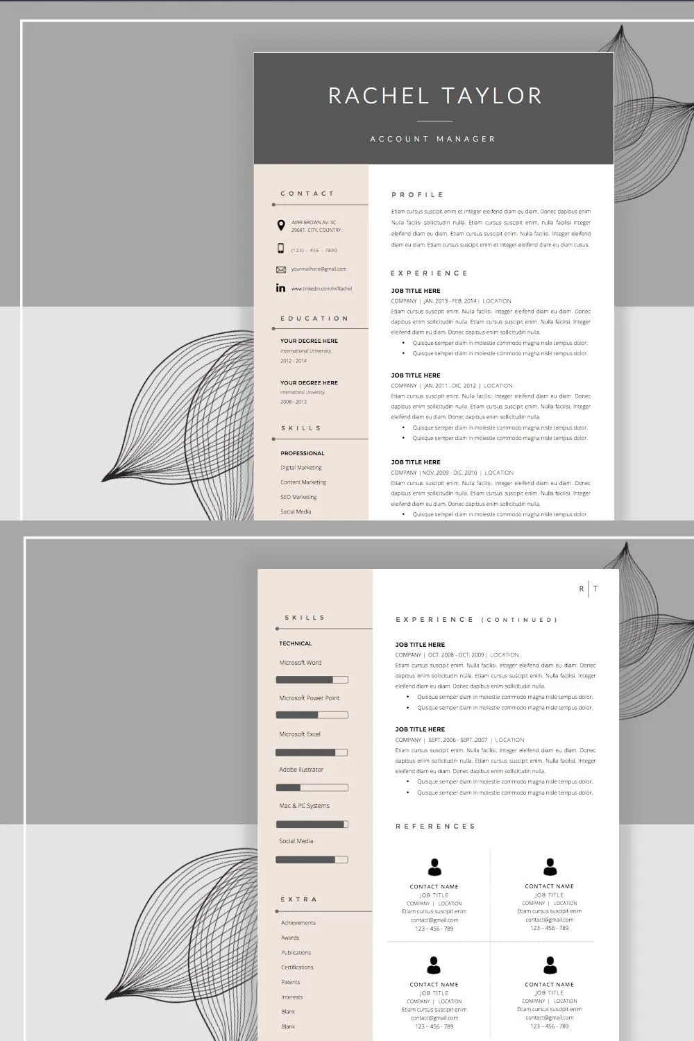 40373 resume sections