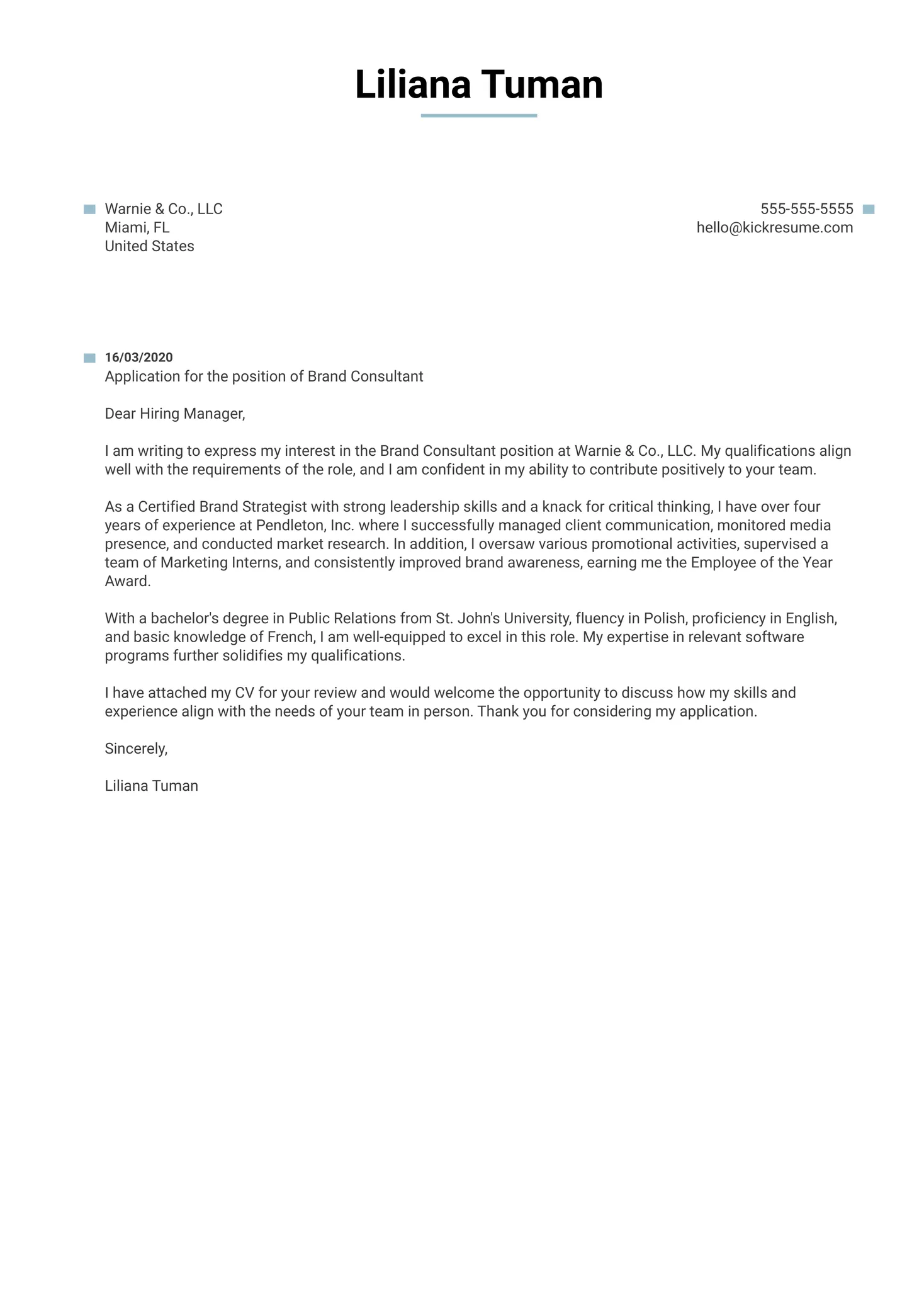 40379 consultant cover letter company research