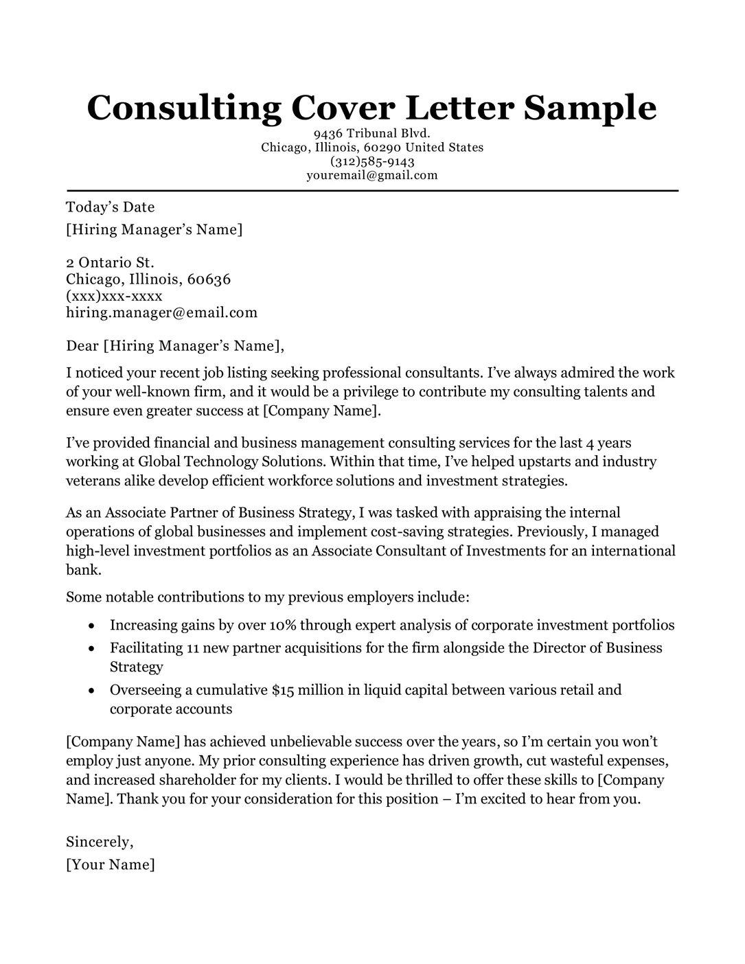 40379 consultant cover letter enthusiasm
