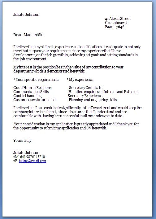 40380 cover letter template body example