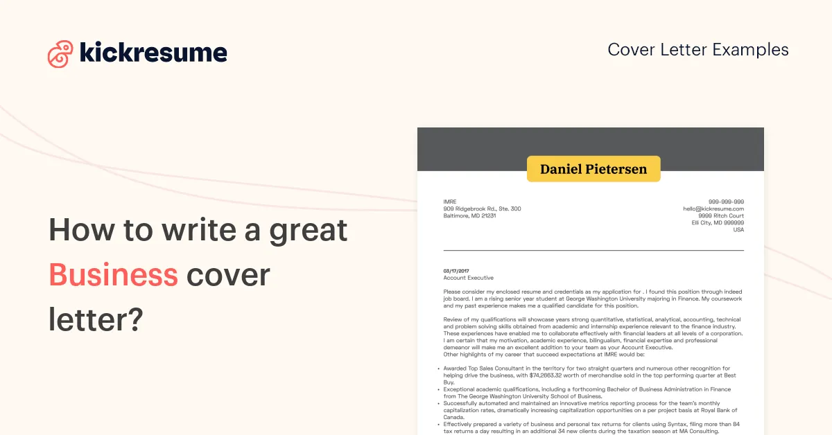 40394 mid career cover letter