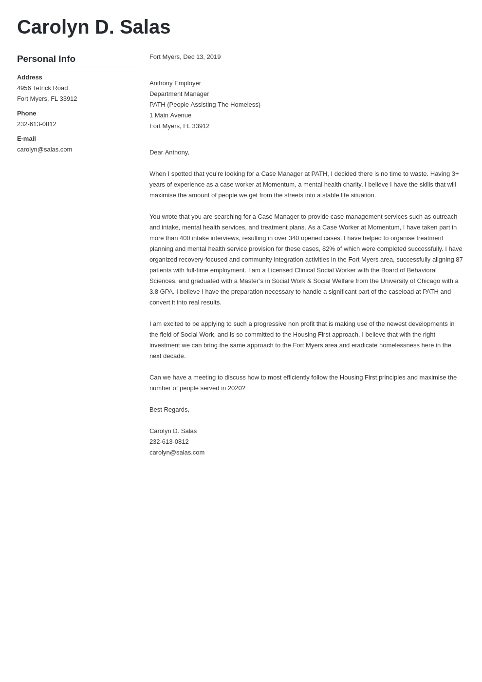 40413 nonprofit cover letter header