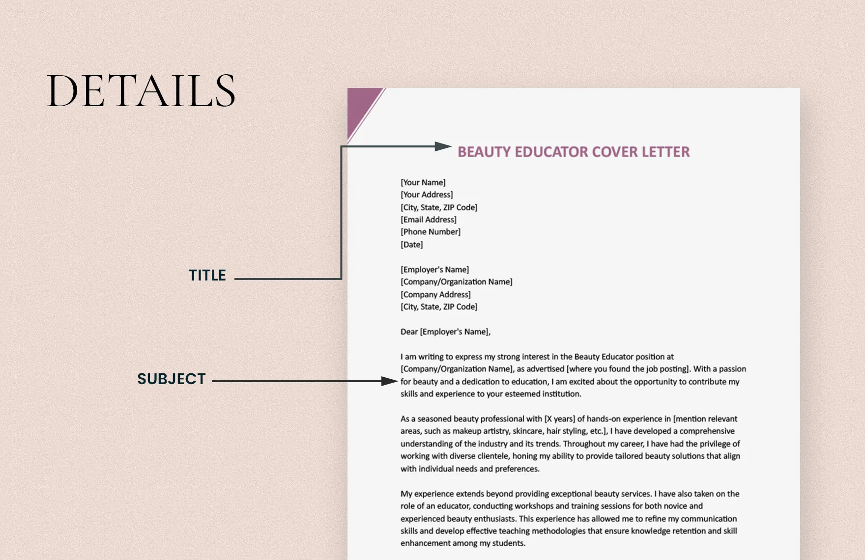 40419 cover letter style 5