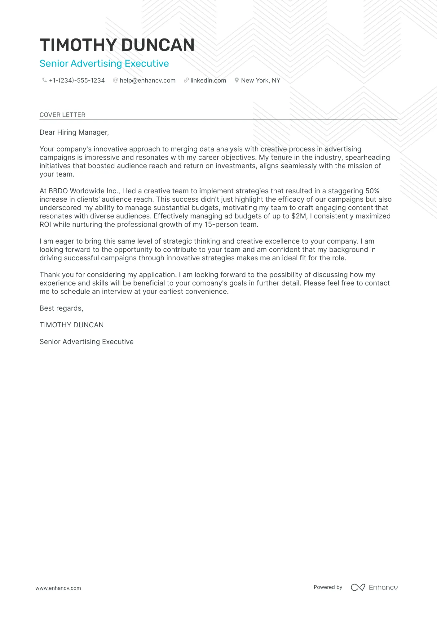 40424 creative ads cover letter example
