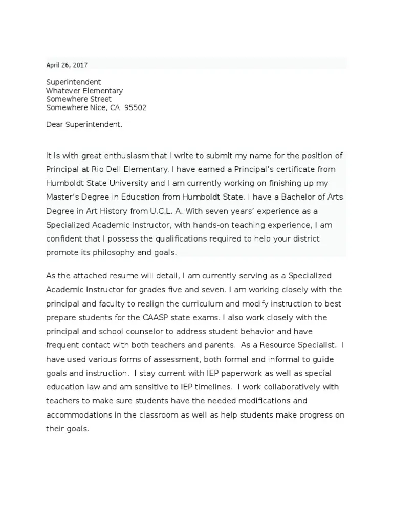 40426 cover letter principal 1
