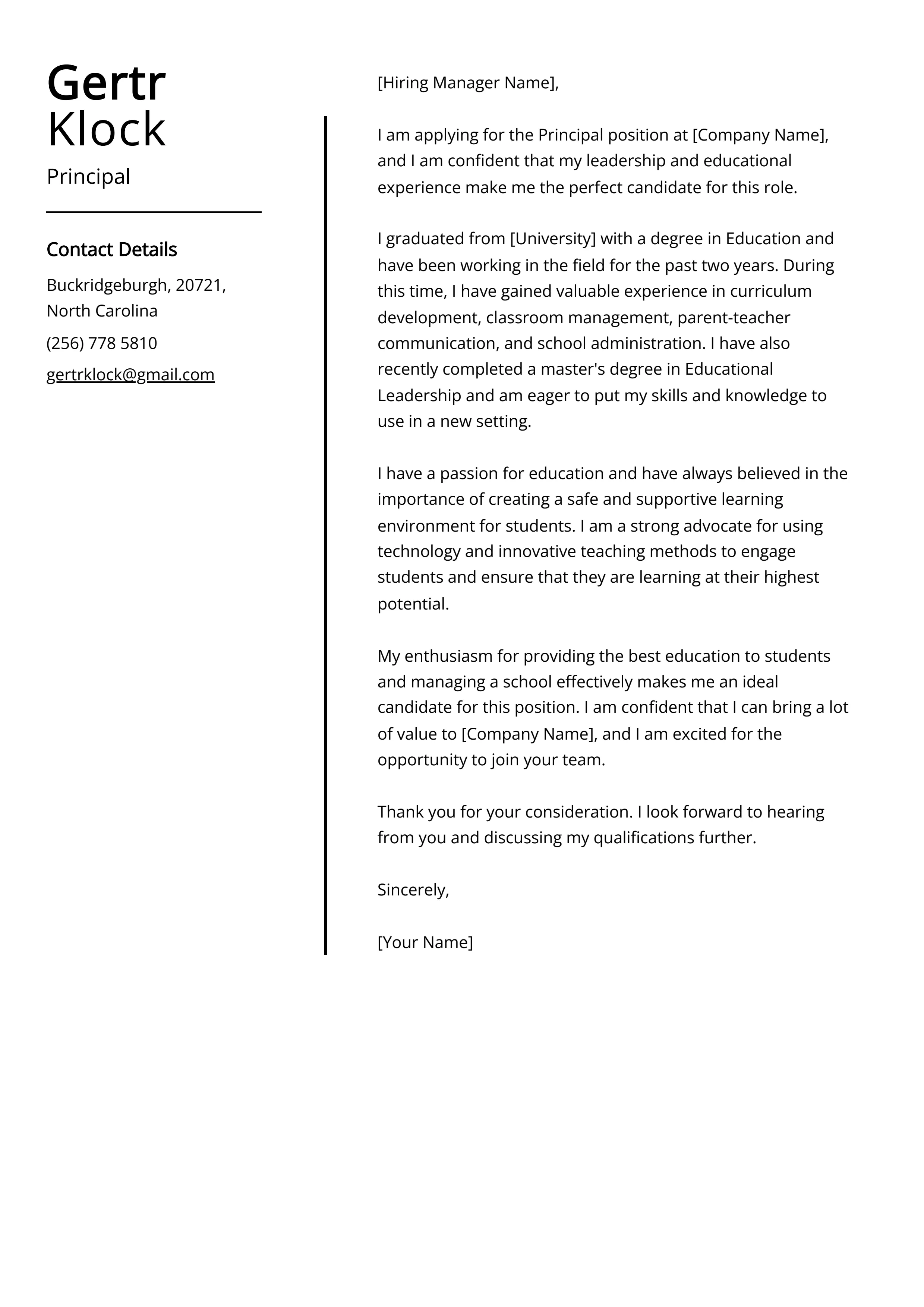 40426 cover letter principal 4
