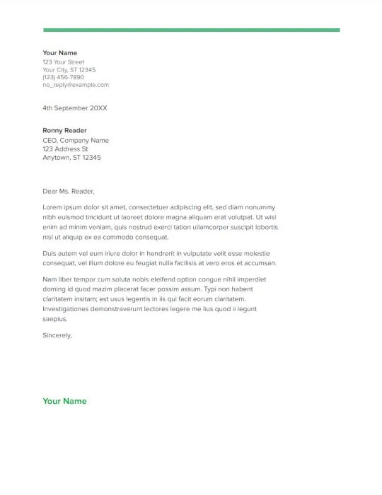 40433 google docs cover letter access
