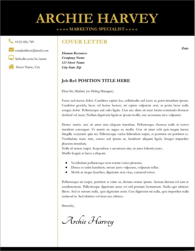 40433 google docs cover letter formatting