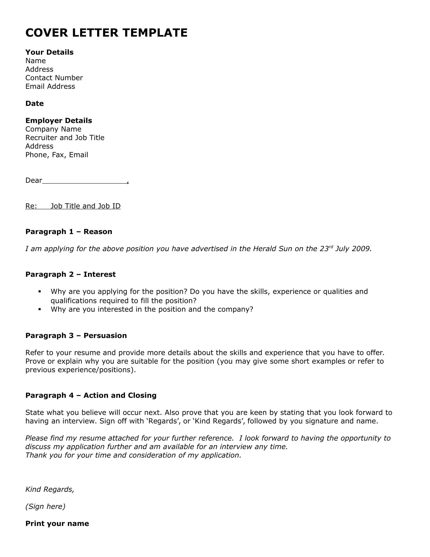 40459 accomplishments cover letter