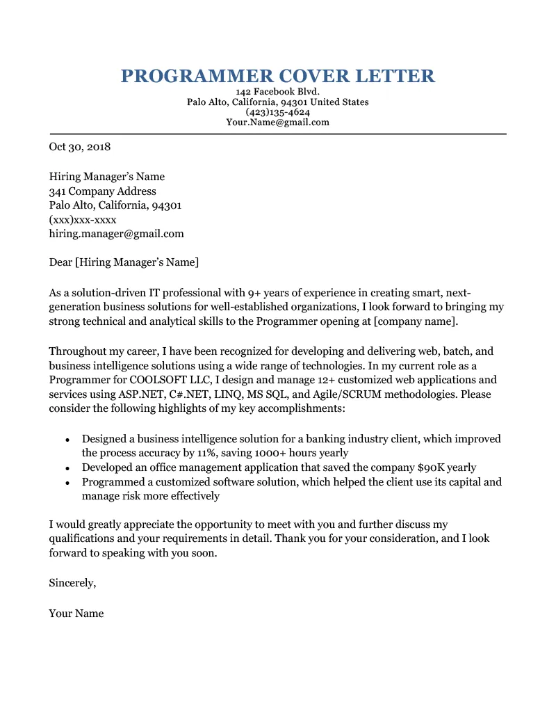 40475 cover letter example