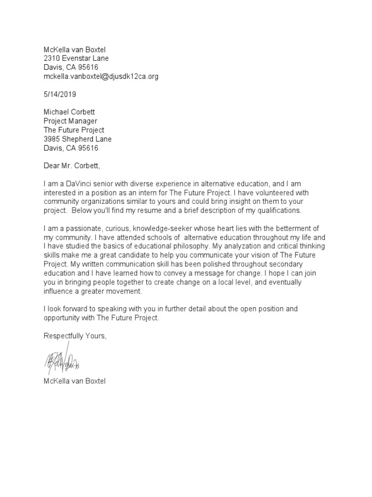 40480 cover letter tips