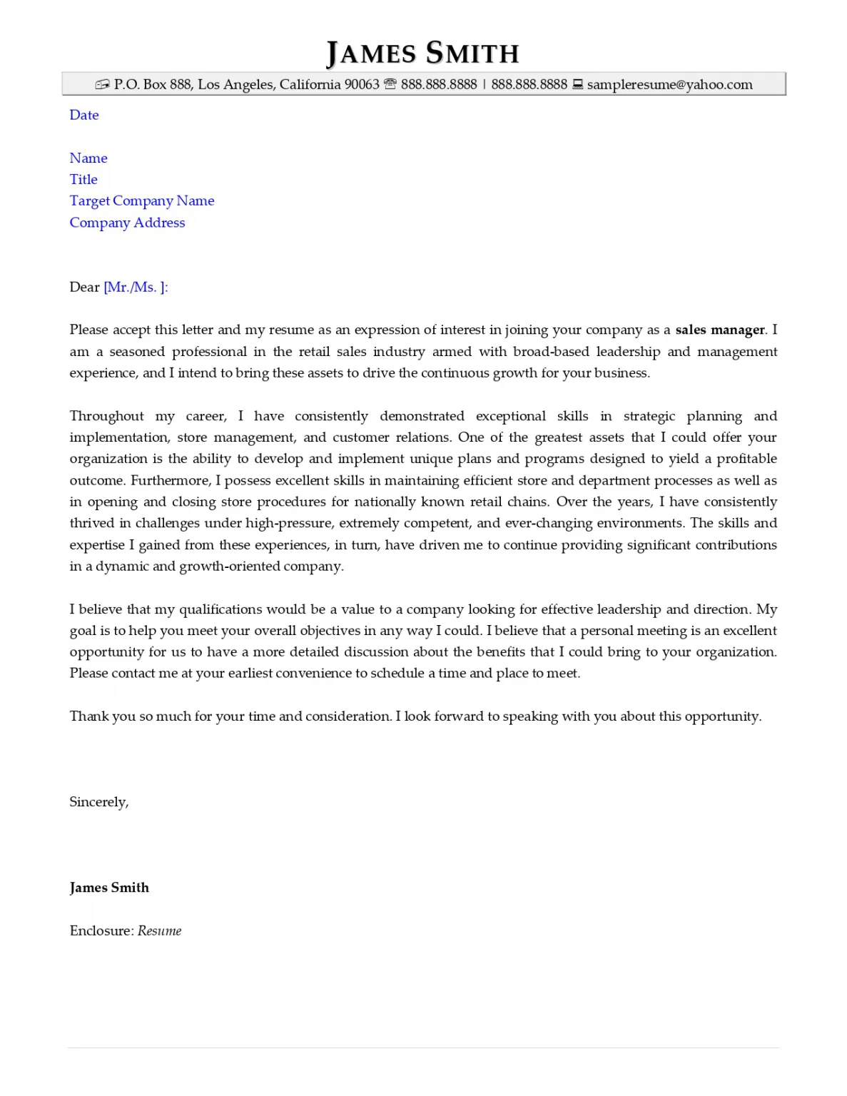 40480 tailoring cover letter