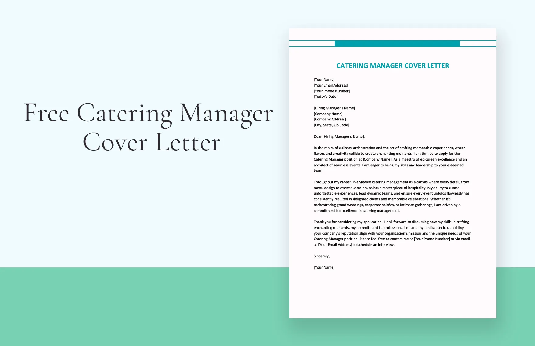 40482 catering job application success